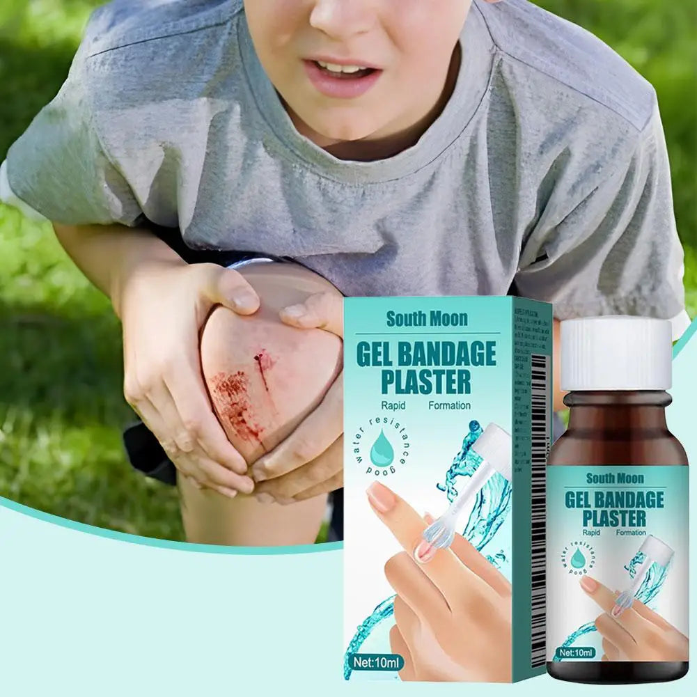 Liquid Band-Aid Waterproof Invisible Bandage Wound Fast Healing Dressing Gel Medical Hemostatic Easy to Apply Evenly Cover Wound
