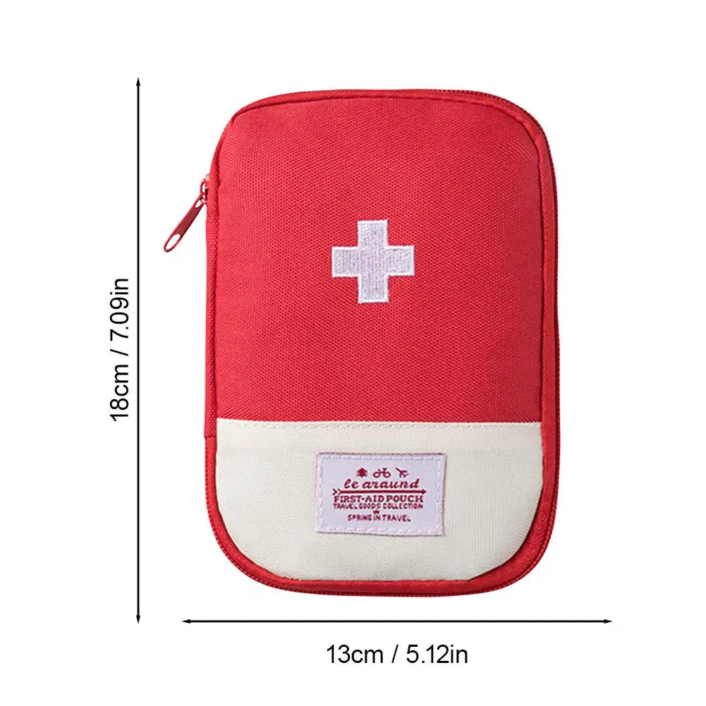 Home First Aid Small Medicine Kit Home Medicine Storage Outdoor Portable Medical Storage Bag Camping Emergency First Aid Kit