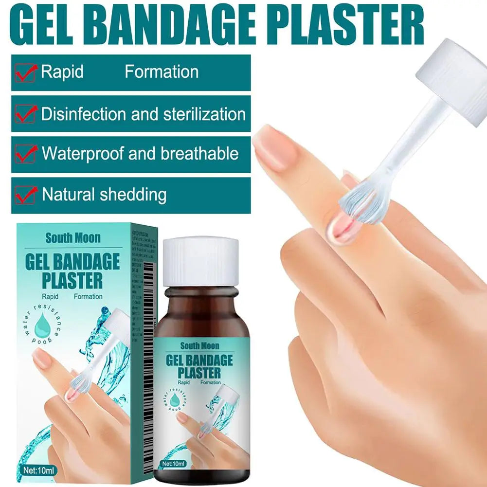 Liquid Band-Aid Waterproof Invisible Bandage Wound Fast Healing Dressing Gel Medical Hemostatic Easy to Apply Evenly Cover Wound