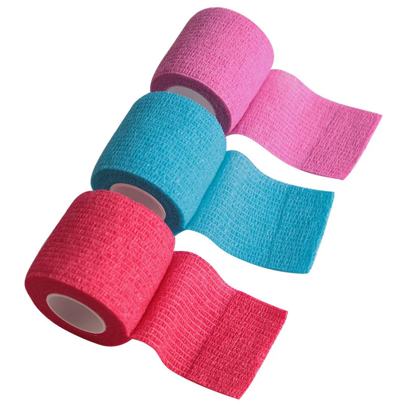 Medical Bandage Self-Adhesive Breathable Elastic Bandage Medical Elastic Gauze Tape First Aid Tool For Sport Fixing Finger Wrist