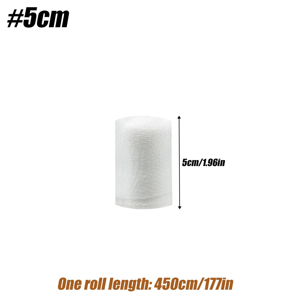 Gauze Bandage Roll with Tape - White Gauze Wrap Breathable Gauze Wrap Used for First Aid Wound Care &  Supplies