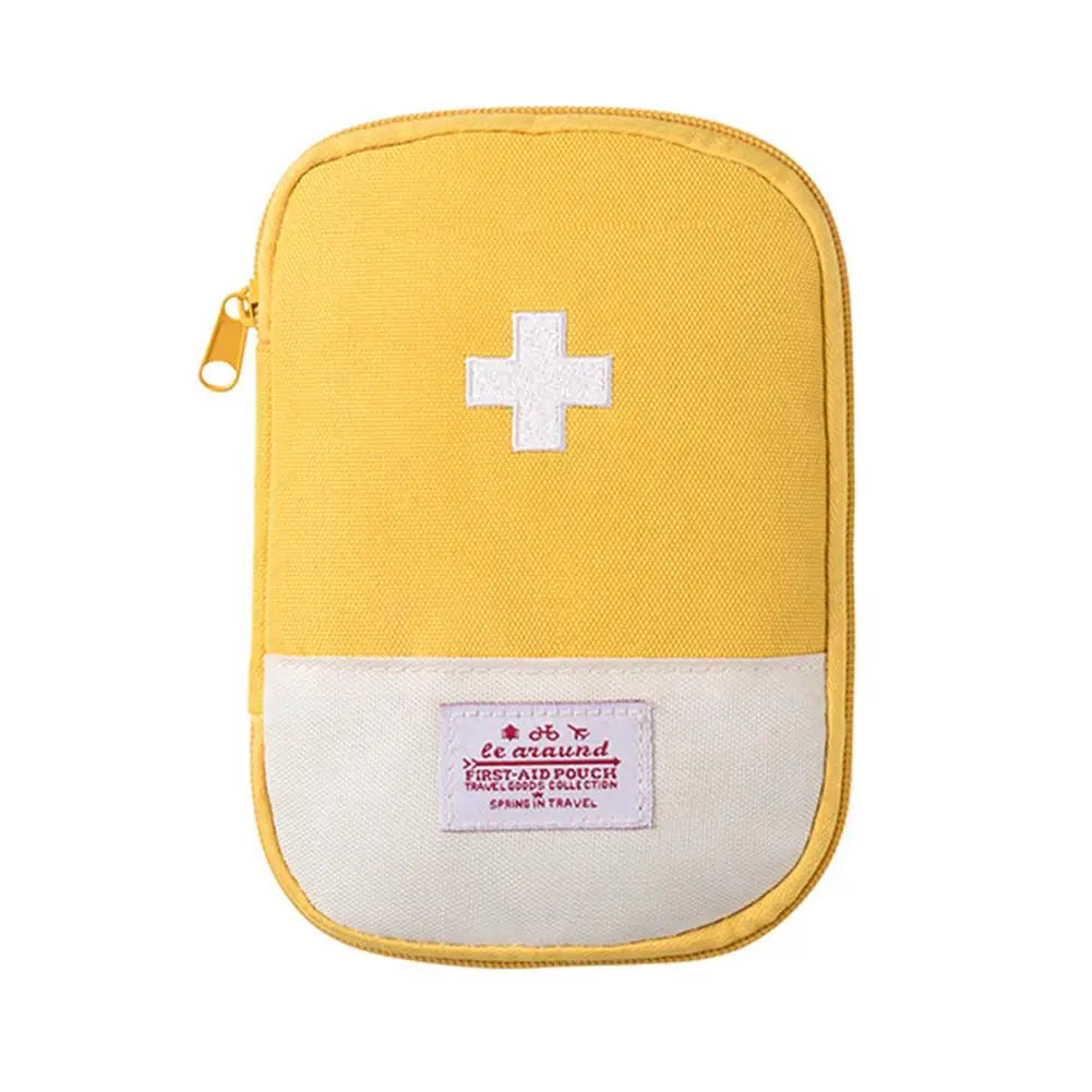 Home First Aid Small Medicine Kit Home Medicine Storage Outdoor Portable Medical Storage Bag Camping Emergency First Aid Kit