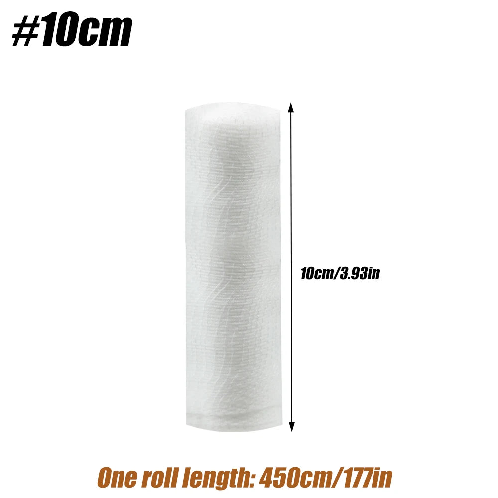 Gauze Bandage Roll with Tape - White Gauze Wrap Breathable Gauze Wrap Used for First Aid Wound Care &  Supplies