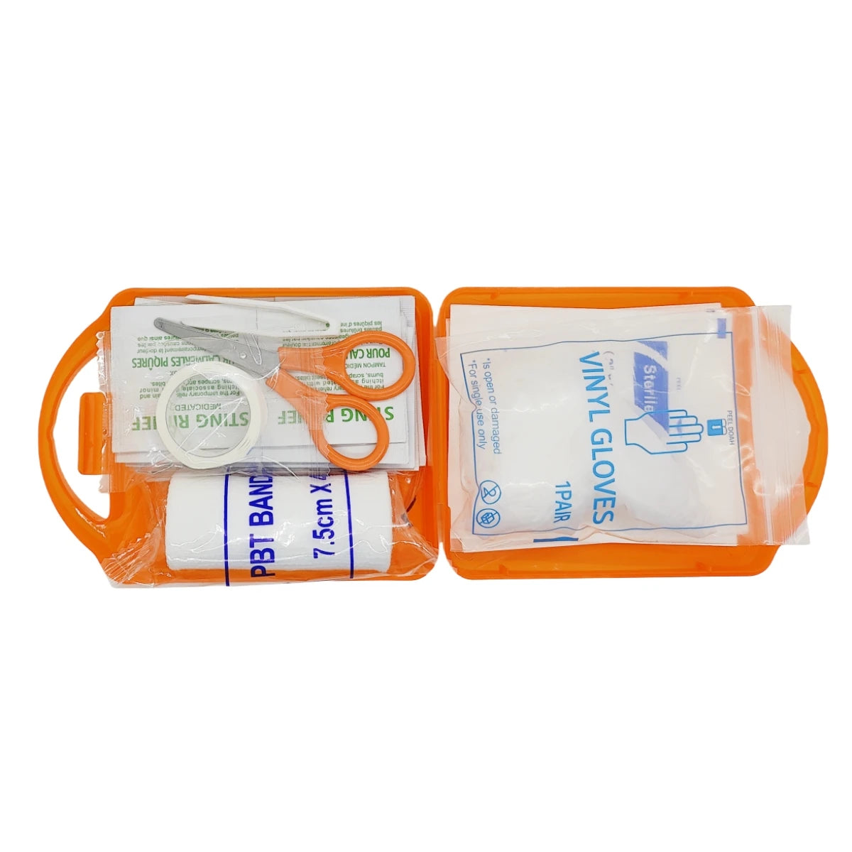 Lightweight Pet First Aid Kit Portable Dog Emergency Box for Wound Care Cuts Minor Injuries Travel Accessories