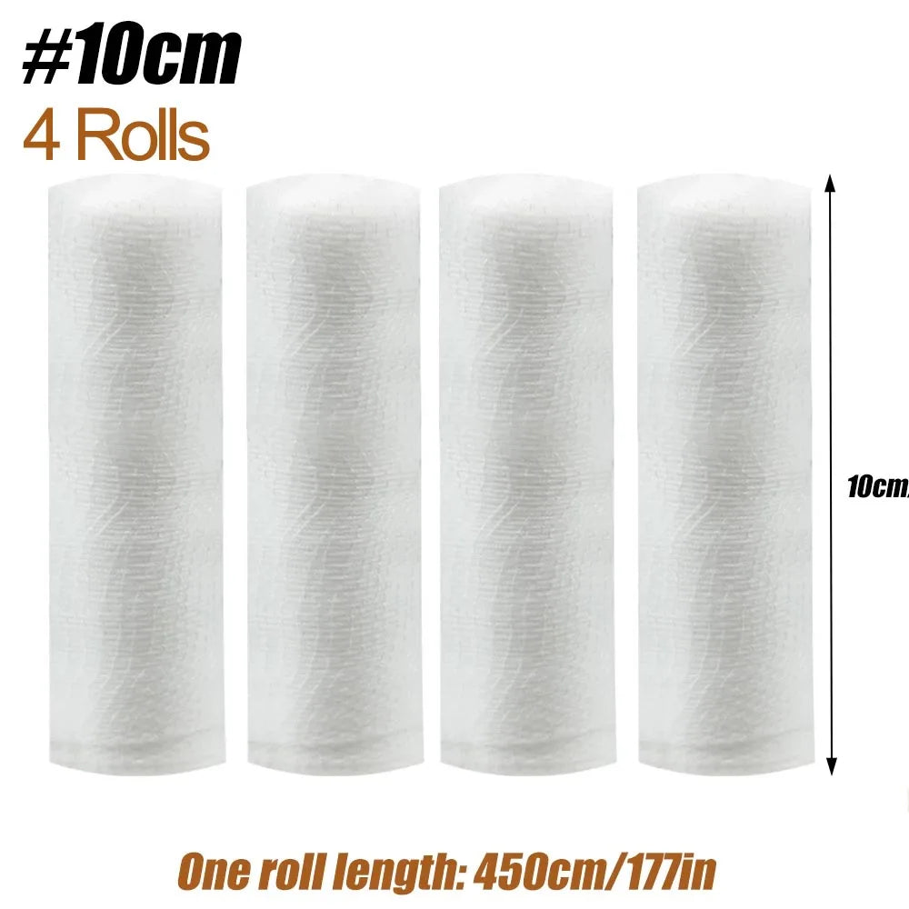Breathable Gauze Bandage Rolls–4 Rolls- Premium First Aid Supplies for Safe Adventuring–Flexible–Bandage Wrap for Wound Dressing