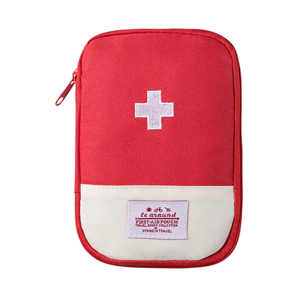 Home First Aid Small Medicine Kit Home Medicine Storage Outdoor Portable Medical Storage Bag Camping Emergency First Aid Kit